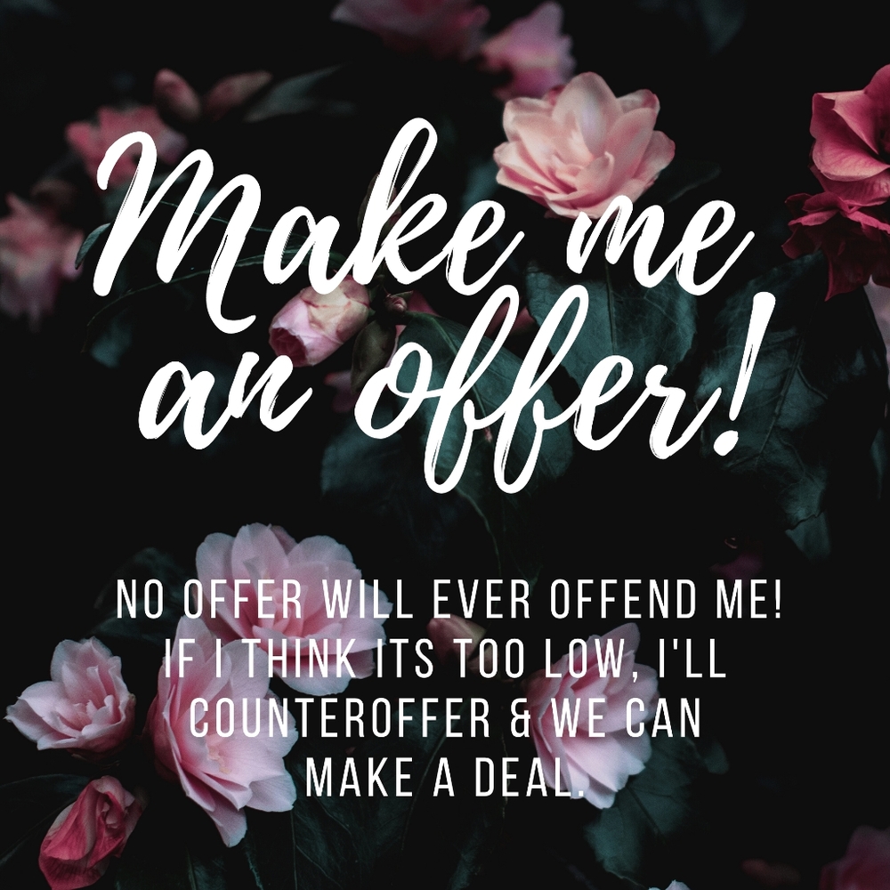 Offers happily accepted!
